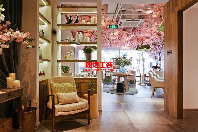 成都美甲店装修设计都有哪些注意事项？漂亮的美甲店效果图案