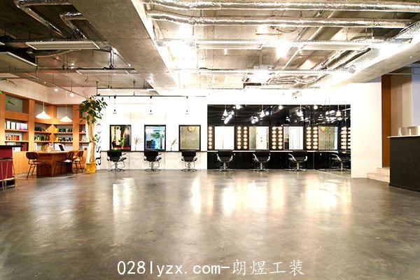 成都店铺装修设计 理发店如何装修受欢迎?