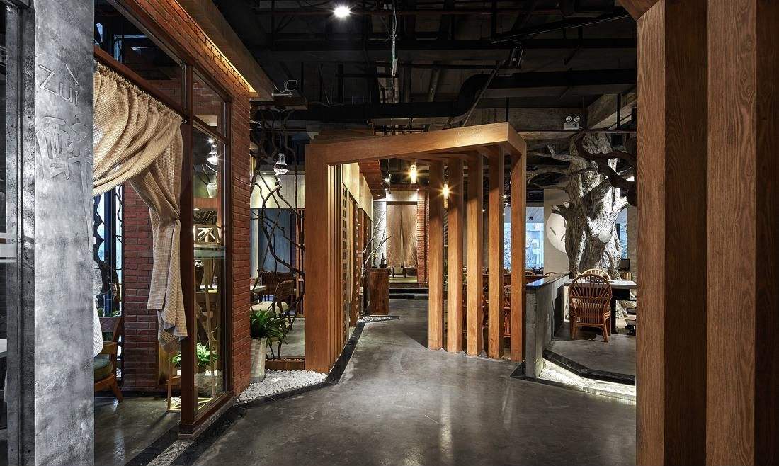 火锅店装修图片